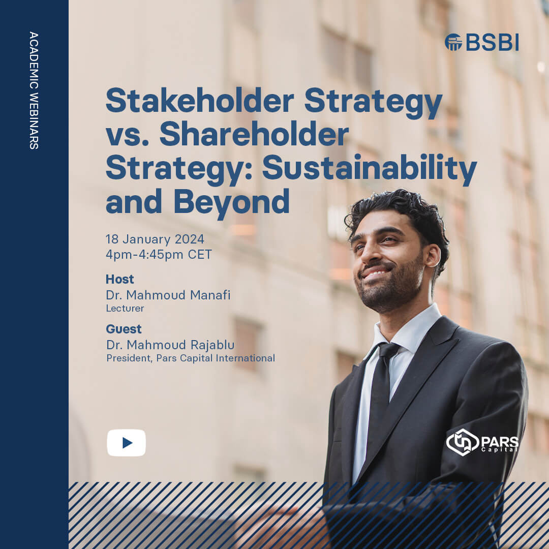 Stakeholder vs. Shareholder Strategy: Expert Insights Webinar | BSBI